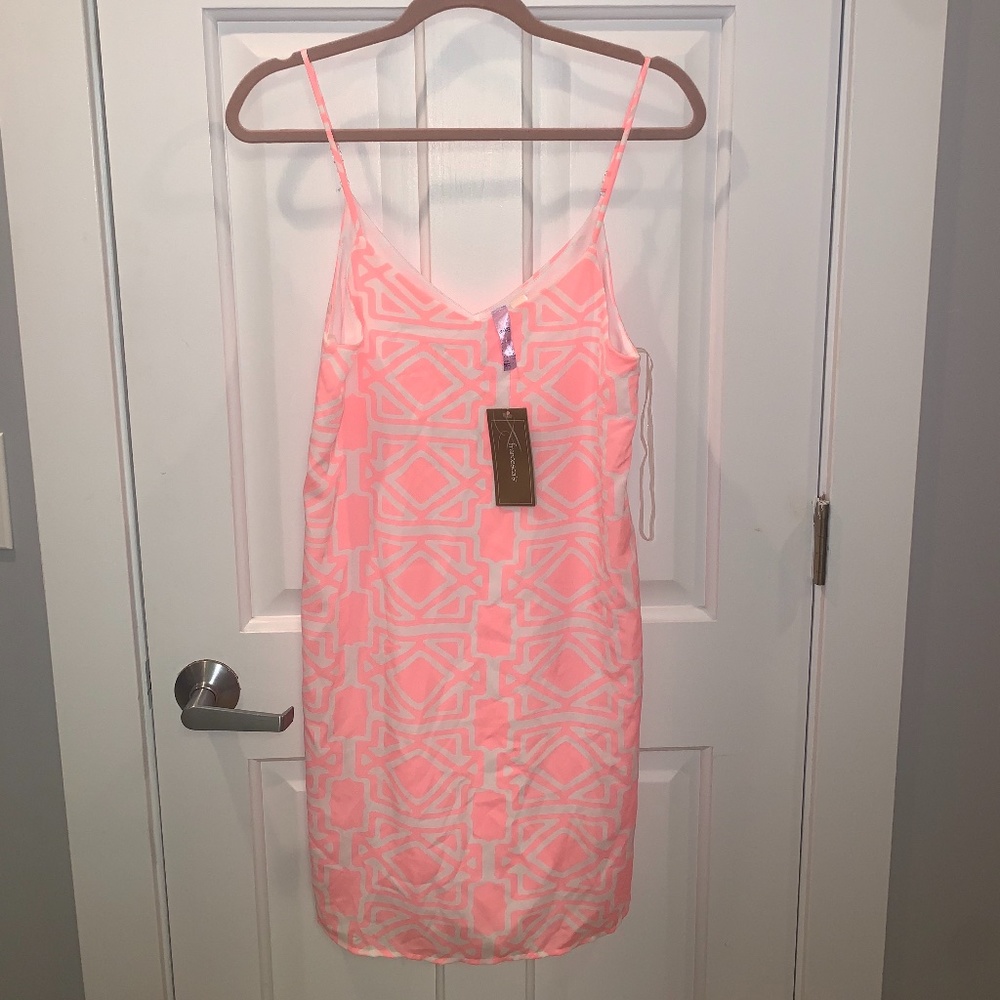 Alya Silk Pink Dress Size Small